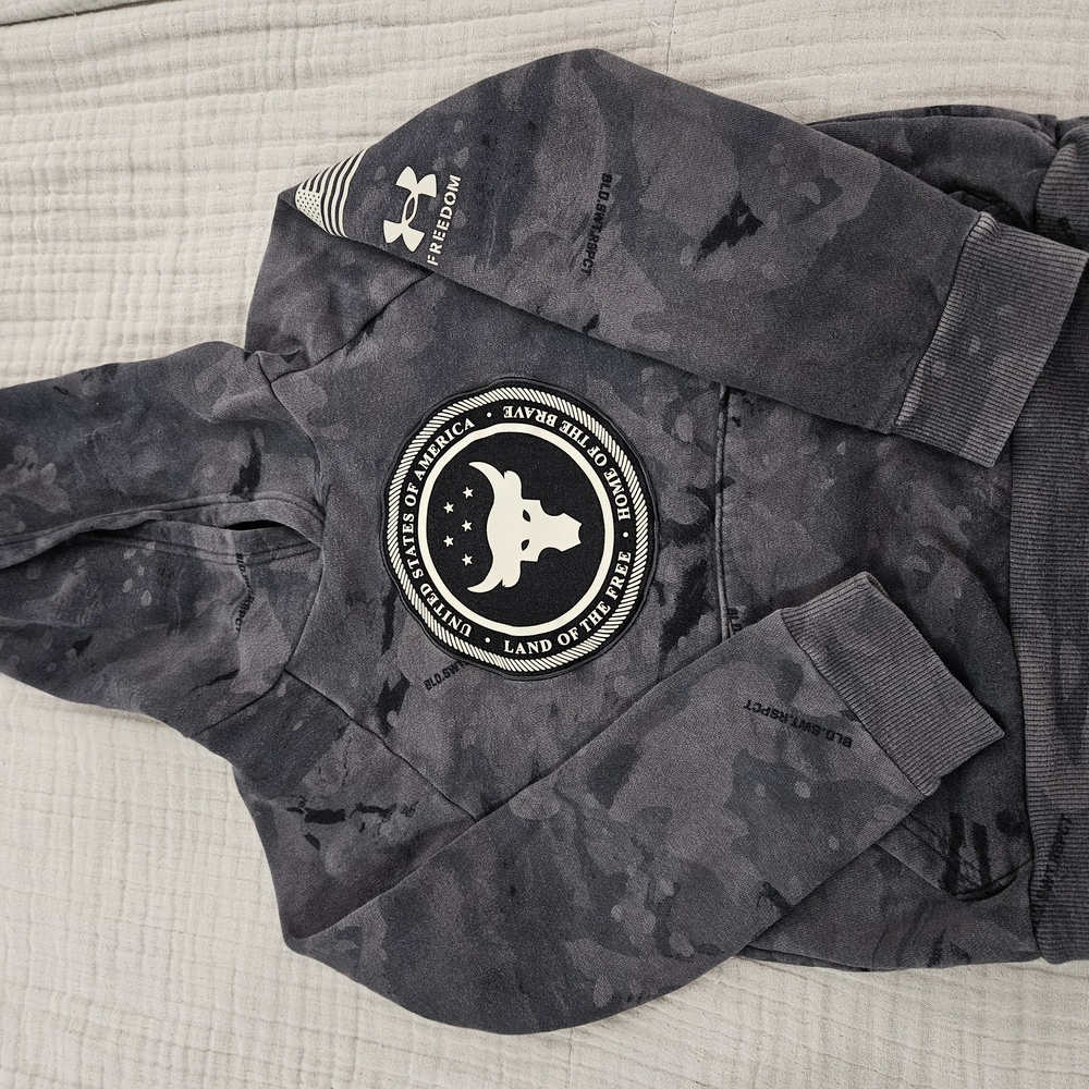 Under Armour Gray Camo Hoodie